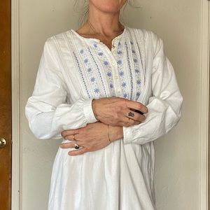 L.L. Bean flannel nightgown